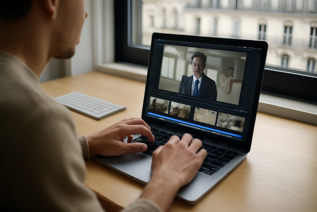 Invedio : créer et monter des vidéos IA