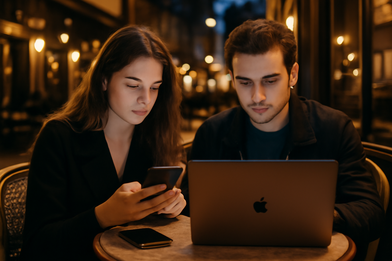 Accéder à 123 tchat depuis un téléphone avec un navigateur sur écran, interface de tchat en ligne