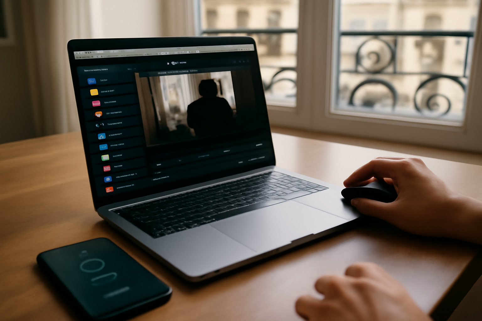 captvty 3 sur ordinateur portable montrant direct et replays