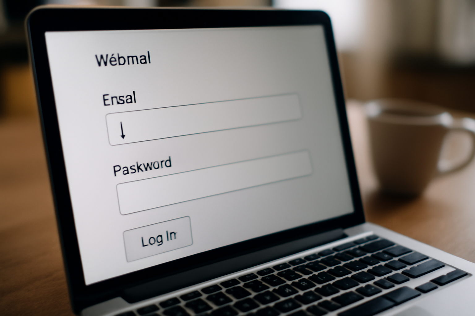 freewebmailzimbra : saisie de l’identifiant et du mot de passe sur l’interface web Zimbra Free
