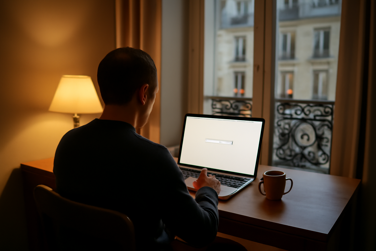 Ixquick et Startpage : moteur de recherche anonyme via proxy, scène photo réaliste