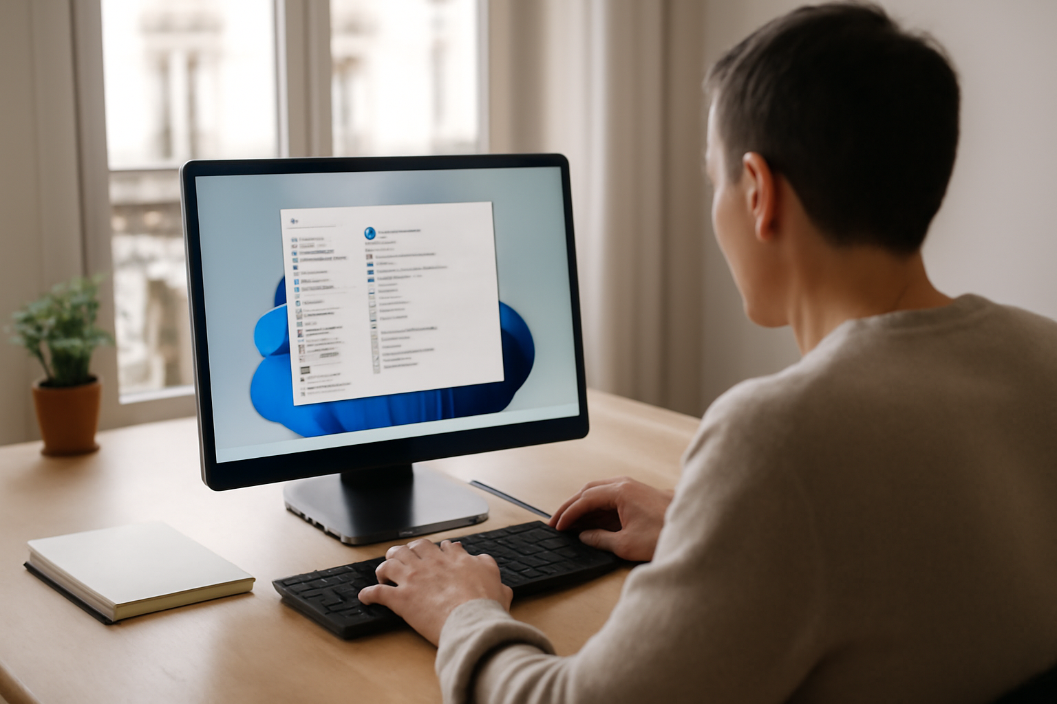 voir composant pc sous Windows : écran Paramètres et msinfo32