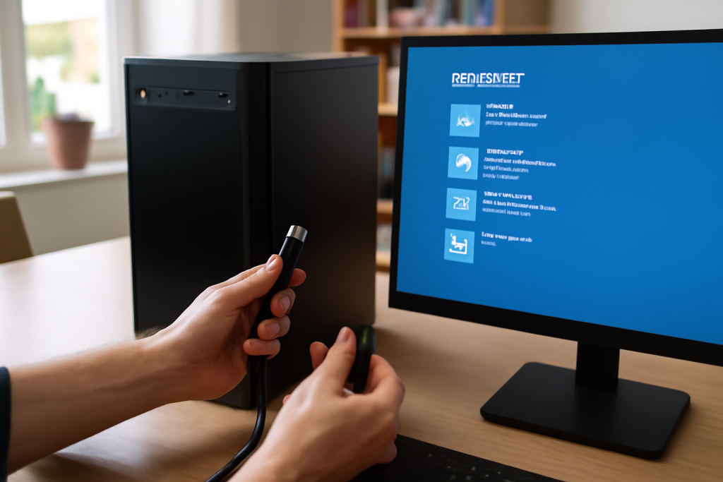 Écran noir au démarrage : causes & solutions Windows