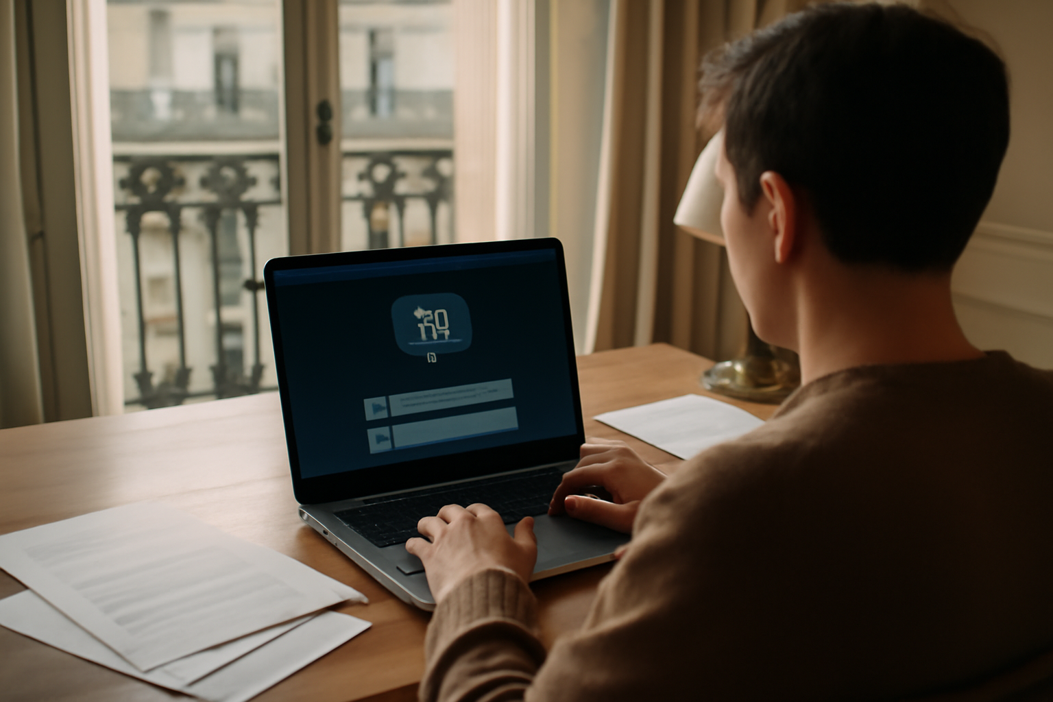 Euria ia assistant suisse d’Infomaniak sur ordinateur portable en France
