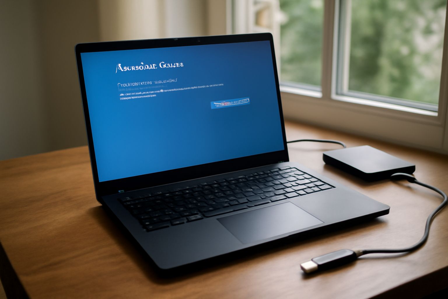 reparation automatique windows 10 dans l’environnement WinRE sur un PC portable avec écran de diagnostic