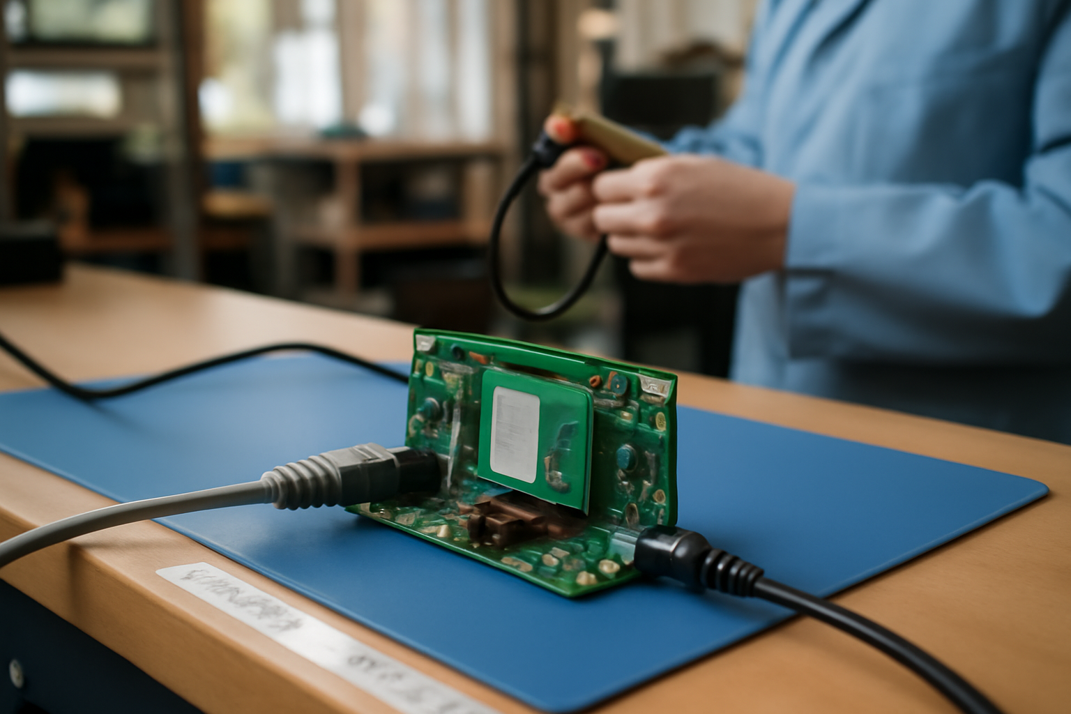 cm4 : Raspberry Pi Compute Module 4 sur une IO board industrielle, connecteurs et câble Ethernet visibles