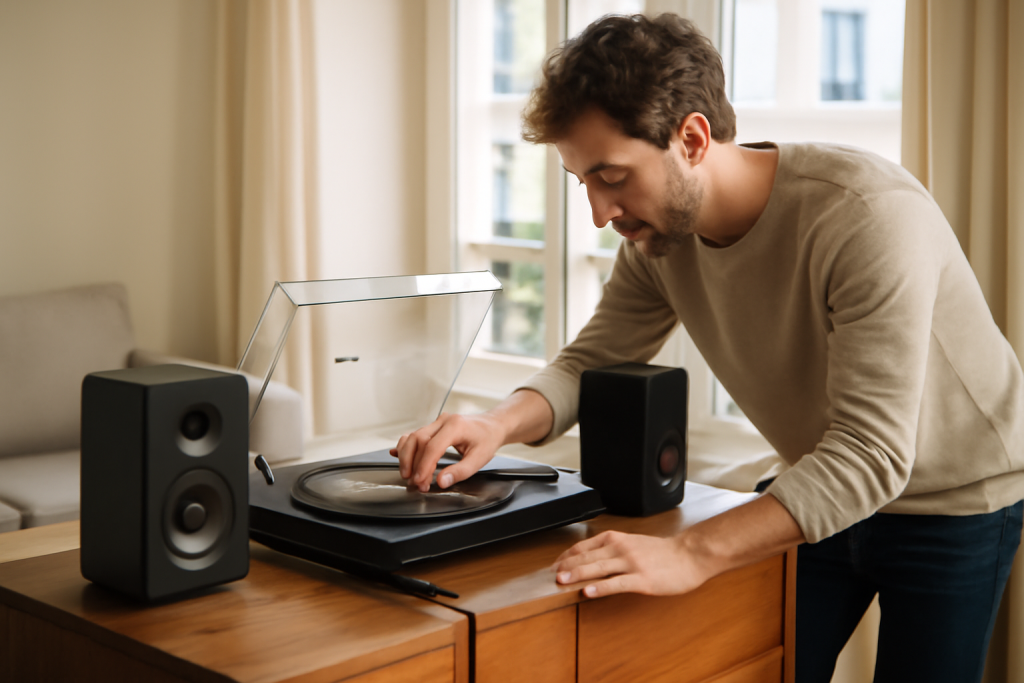 Enceinte pour platine vinyle : comparatif 2026