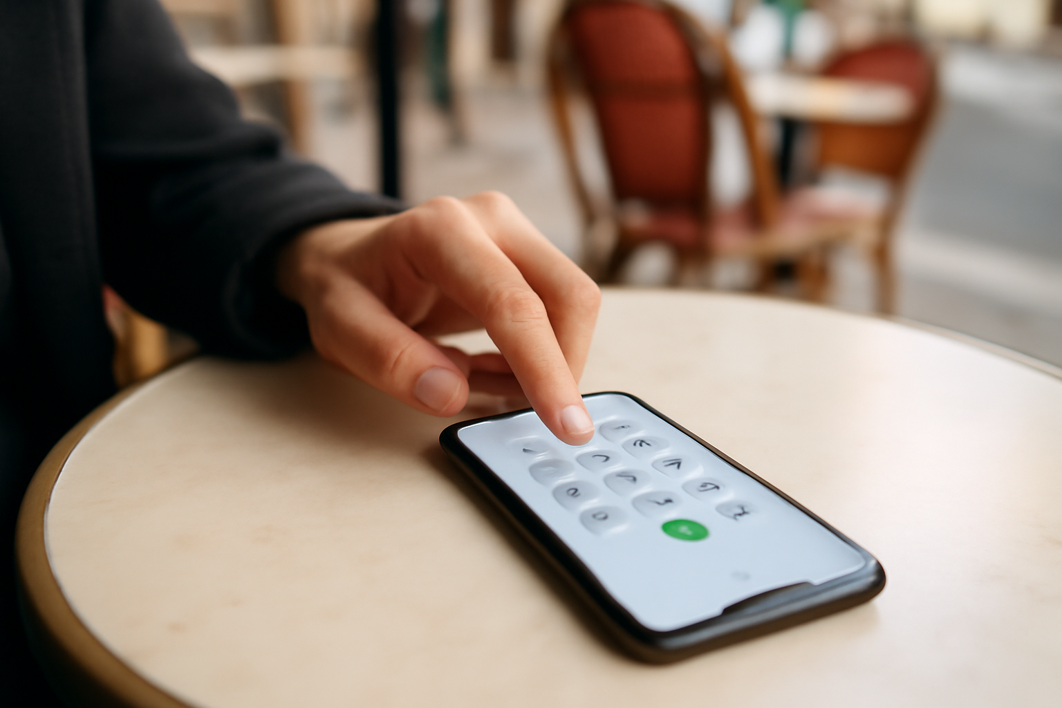Composer l’indicatif italie +39 sur un téléphone avant d’appeler Rome