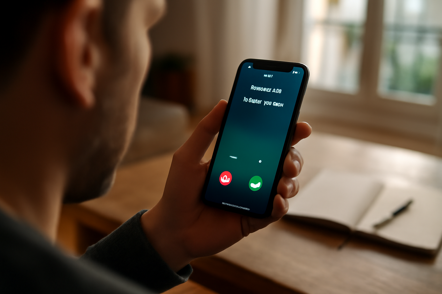 numéro de téléphone suspect 07 sur écran de téléphone en France