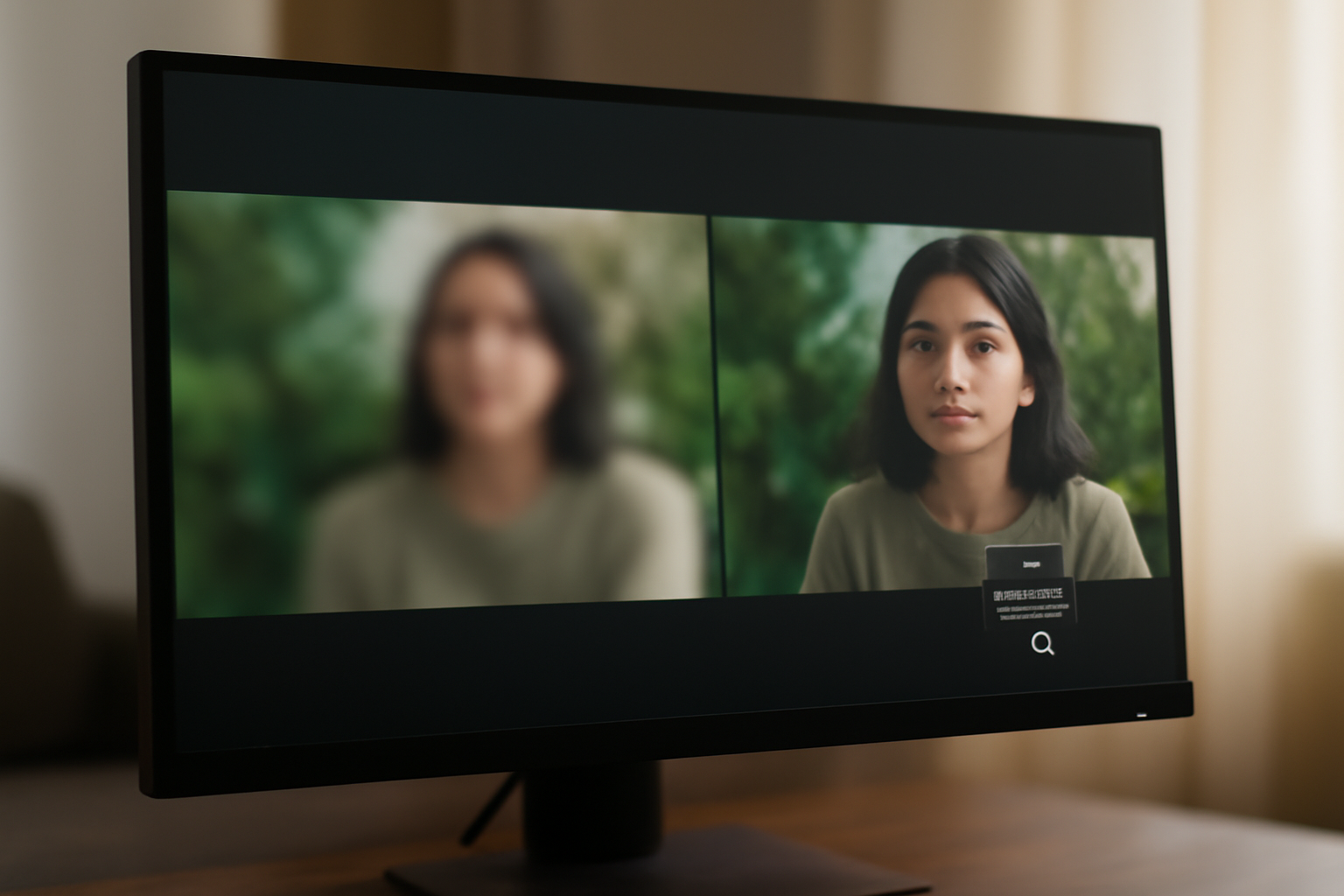qualité 4K sur mindvideo.ai : comparaison de netteté avant export