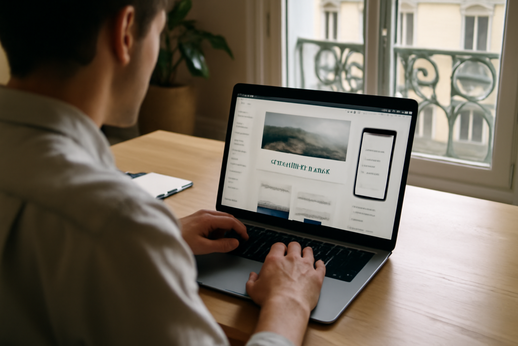Mobirise : guide pour créer vite un site responsive
