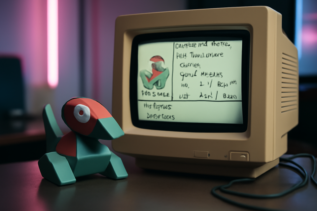 Porygon : origine, fiche et évolutions