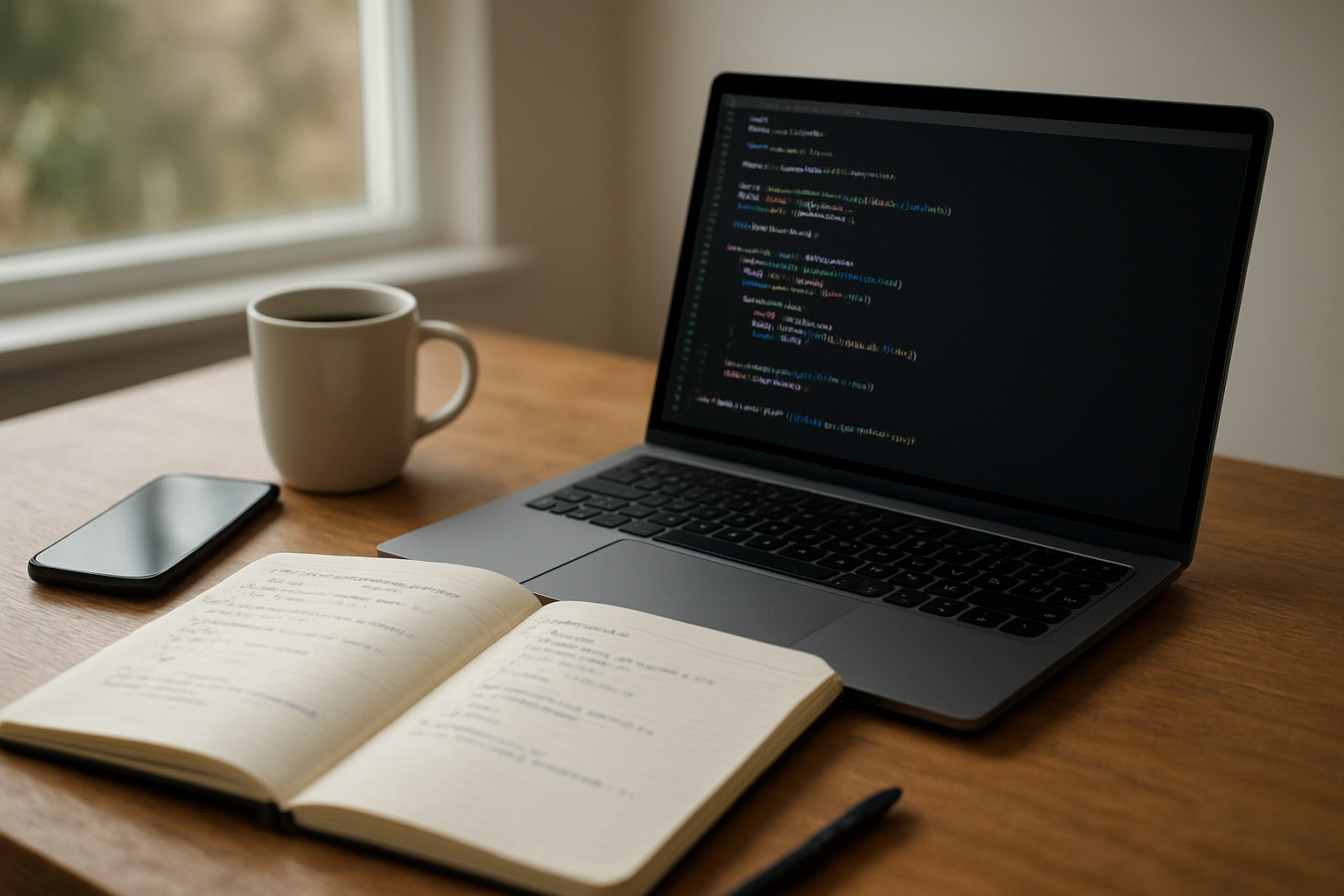Apprentissage de Python avec un notebook et l’éditeur de code sur un bureau