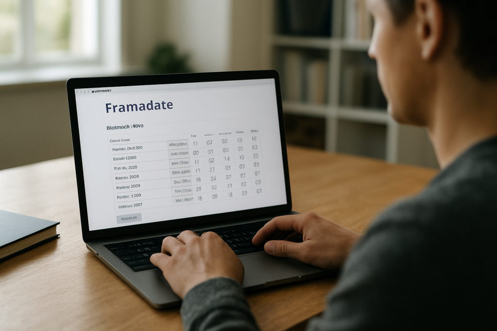 Framadate sondage : créer et partager un questionnaire