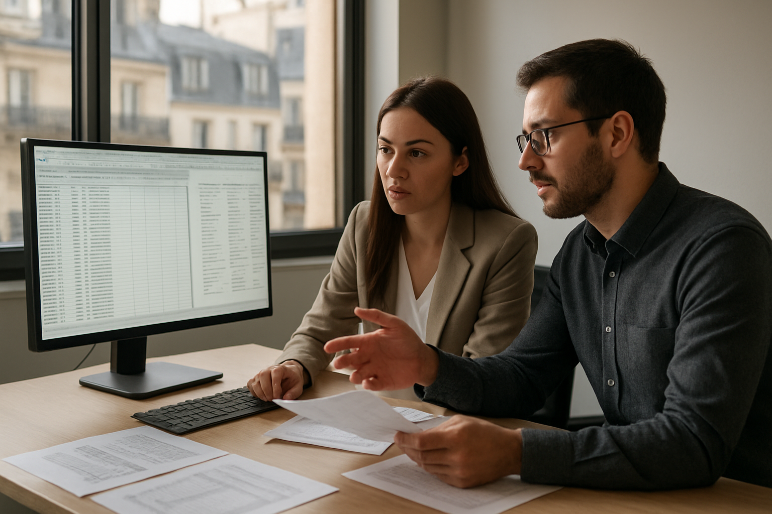 Équipe IT préparant une migration de données clients vers un logiciel de gestion client