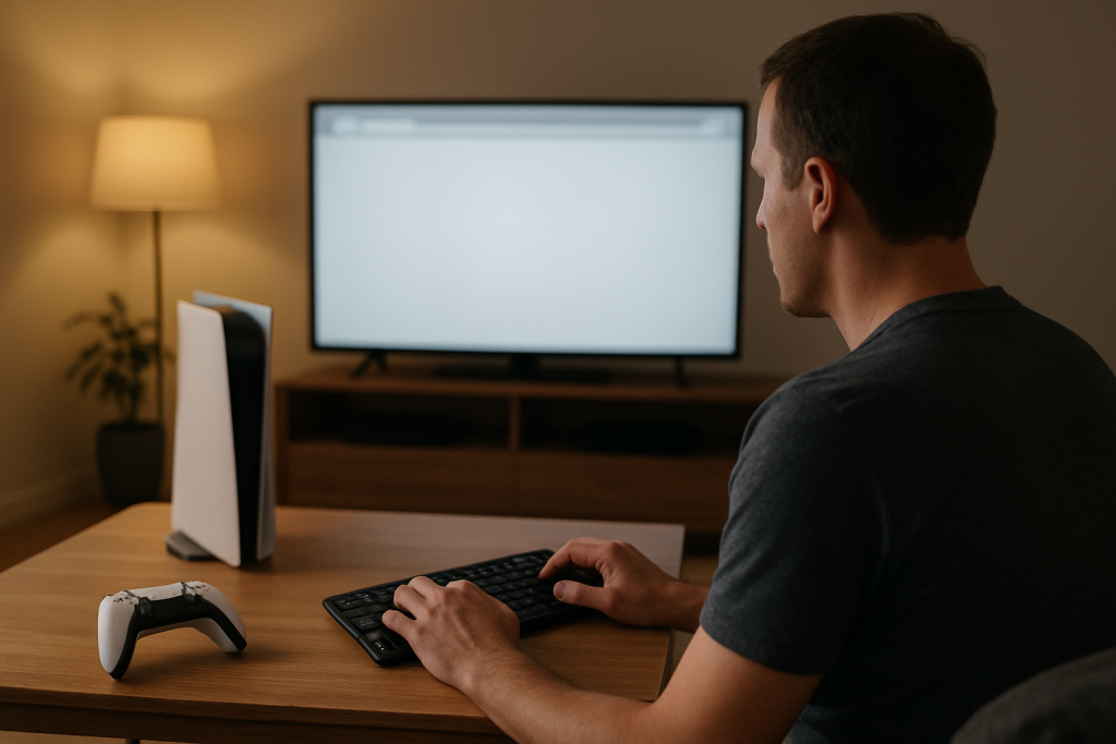 Navigateur internet PS5 : ouvrir et utiliser le Web