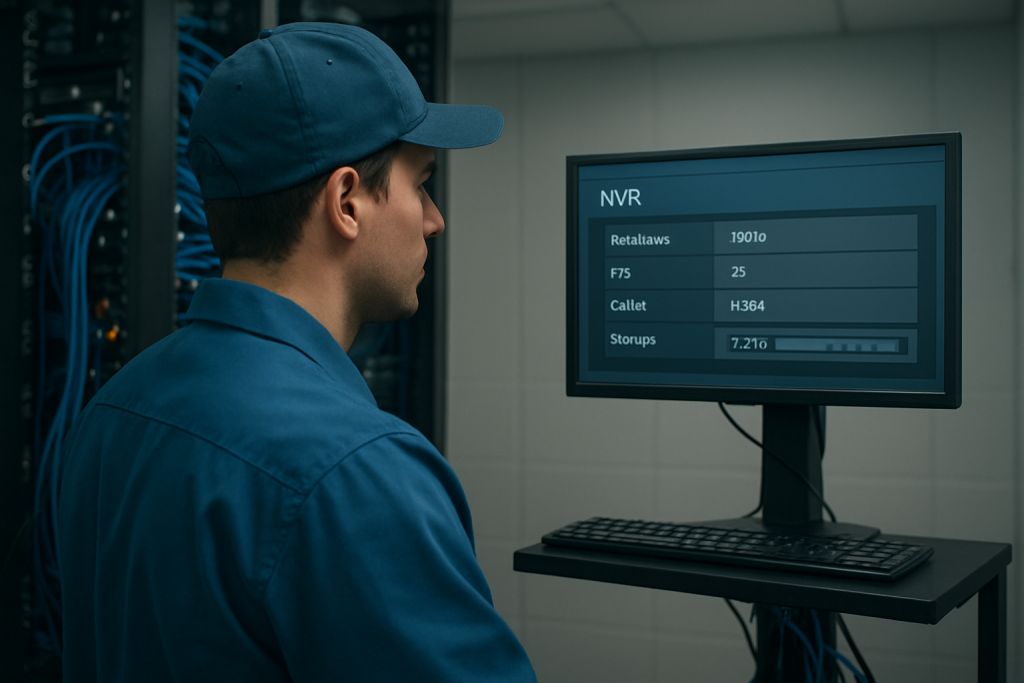 Simulation capacité disque dur vidéosurveillance
